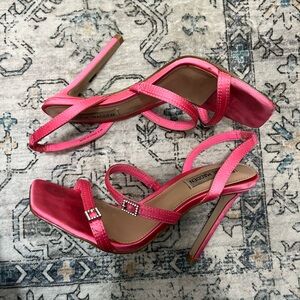 Pink steve madden heels